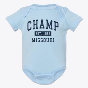 Champ Missouri Classic Established Baby Onesie