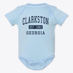 Clarkston Georgia Classic Established Baby Onesie