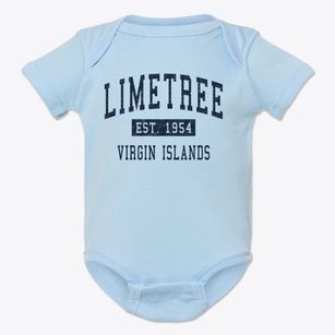 Limetree Virgin Islands Classic Established Baby Onesie
