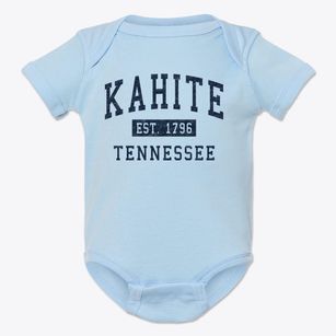 Kahite Tennessee Classic Established Baby Onesie