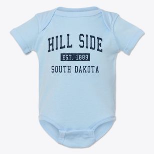 Hill Side South Dakota Classic Established Baby Onesie