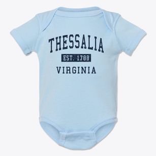 Thessalia Virginia Classic Established Baby Onesie