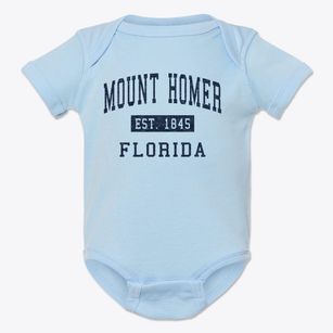 Mount Homer Florida Classic Established Baby Onesie