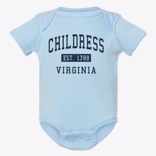 Childress Virginia Classic Established Baby Onesie