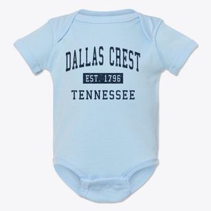 Dallas Crest Tennessee Classic Established Baby Onesie