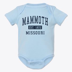 Mammoth Missouri Classic Established Baby Onesie