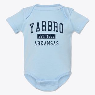 Yarbro Arkansas Classic Established Baby Onesie