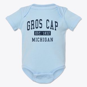 Gros Cap Michigan Classic Established Baby Onesie