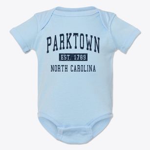 Parktown North Carolina Classic Established Baby Onesie