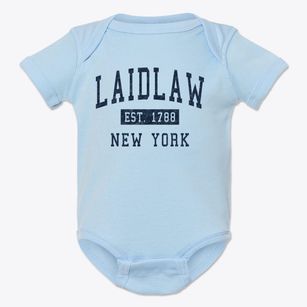 Laidlaw New York Classic Established Baby Onesie