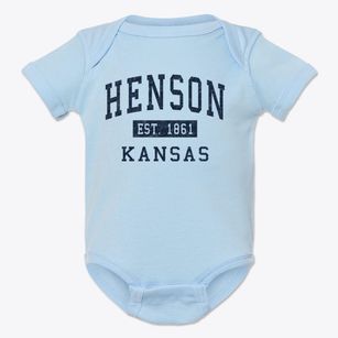 Henson Kansas Classic Established Baby Onesie