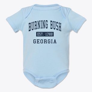 Burning Bush Georgia Classic Established Baby Onesie