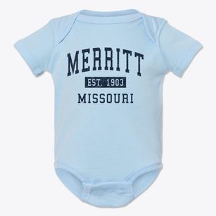 Merritt Missouri Classic Established Baby Onesie