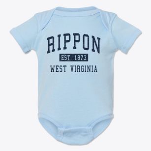 Rippon West Virginia Classic Established Baby Onesie