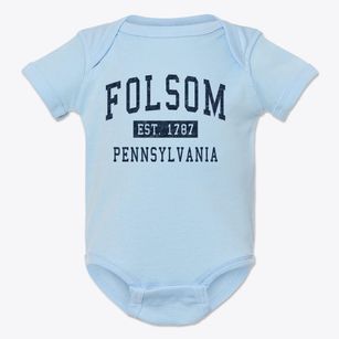 Folsom Pennsylvania Classic Established Baby Onesie
