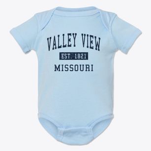 Valley View Missouri Classic Established Baby Onesie