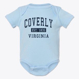 Coverly Virginia Classic Established Baby Onesie
