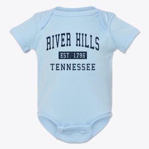 River Hills Tennessee Classic Established Baby Onesie