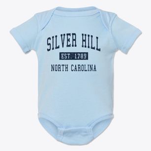 Silver Hill North Carolina Classic Established Baby Onesie