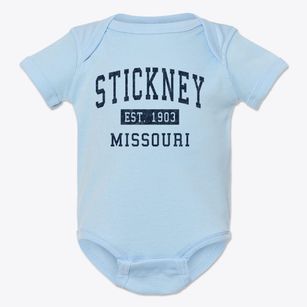 Stickney Missouri Classic Established Baby Onesie