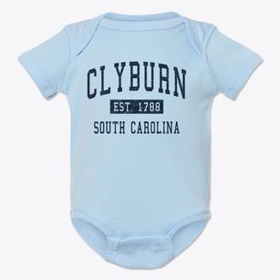 Clyburn South Carolina Classic Established Baby Onesie