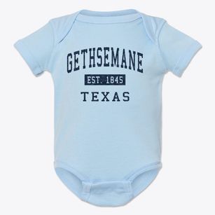 Gethsemane Texas Classic Established Baby Onesie