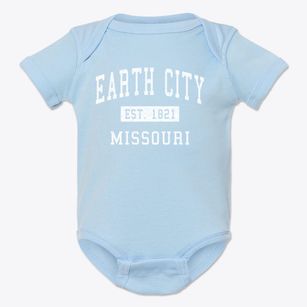 Earth City Missouri Classic Established Baby Onesie