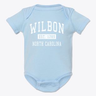 Wilbon North Carolina Classic Established Baby Onesie