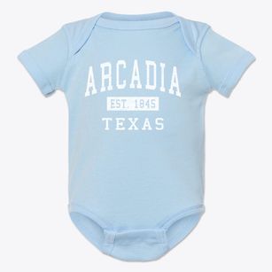 Arcadia Texas Classic Established Baby Onesie