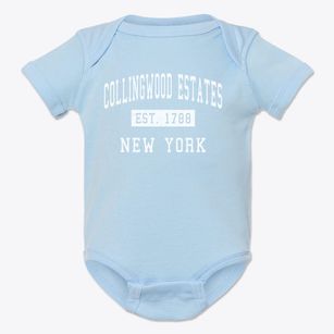 Collingwood Estates New York Classic Established Baby Onesie
