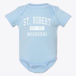 St. Robert Missouri Classic Established Baby Onesie