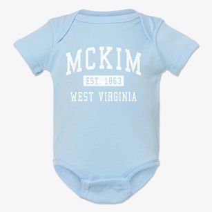 Mckim West Virginia Classic Established Baby Onesie