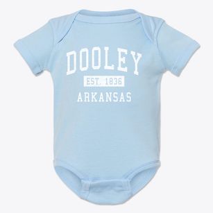 Dooley Arkansas Classic Established Baby Onesie