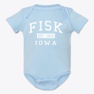 Fisk Iowa Classic Established Baby Onesie