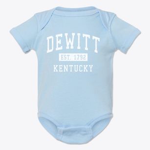 Dewitt Kentucky Classic Established Baby Onesie
