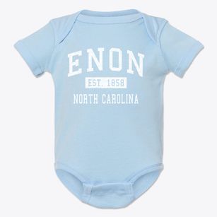 Enon North Carolina Classic Established Baby Onesie