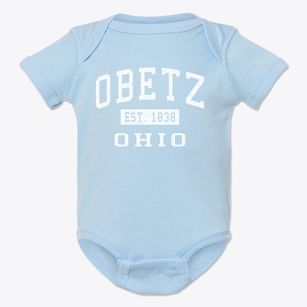 Obetz Ohio Classic Established Baby Onesie