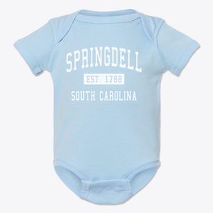 Springdell South Carolina Classic Established Baby Onesie