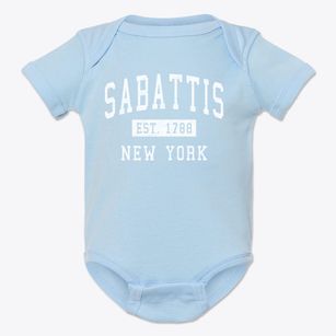 Sabattis New York Classic Established Baby Onesie
