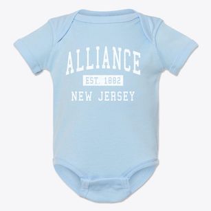 Alliance New Jersey Classic Established Baby Onesie