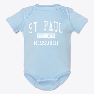 St. Paul Missouri Classic Established Baby Onesie