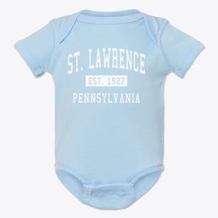 St. Lawrence Pennsylvania Classic Established Baby Onesie
