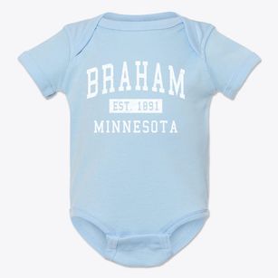 Braham Minnesota Classic Established Baby Onesie