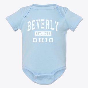 Beverly Ohio Classic Established Baby Onesie