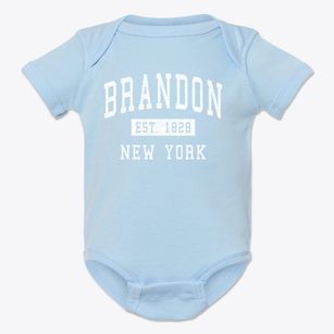 Brandon New York Classic Established Baby Onesie
