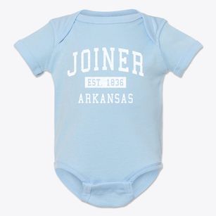 Joiner Arkansas Classic Established Baby Onesie