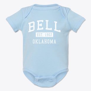 Bell Oklahoma Classic Established Baby Onesie