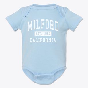 Milford California Classic Established Baby Onesie