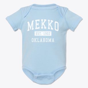 Mekko Oklahoma Classic Established Baby Onesie