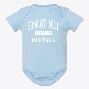 Ermont Mill Montana Classic Established Baby Onesie